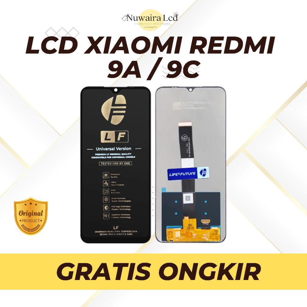 Lcd Xiaomi Redmi 9C / 9A Original Fullset Touchscreen Life Future sangat murah