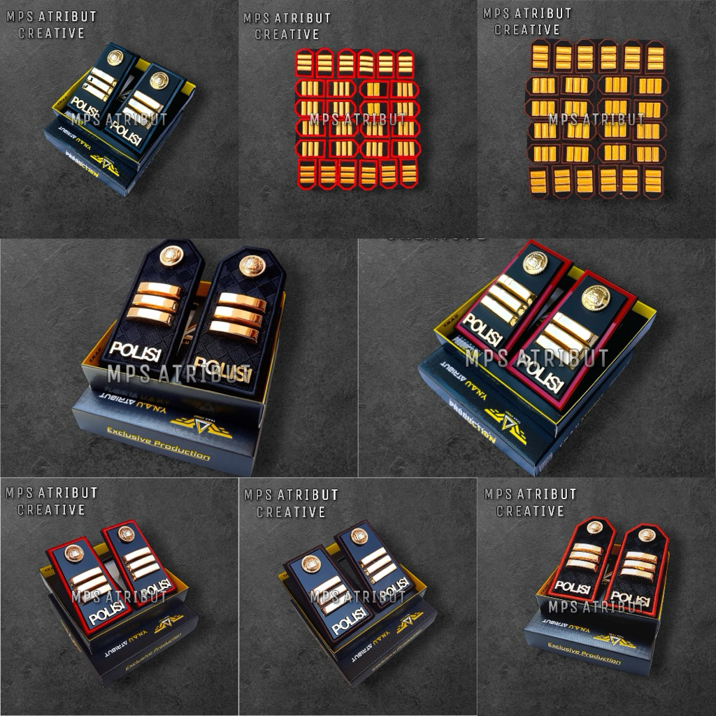 PANGKAT UPACARA PDU AKP POLRI EXCLUSIVE / PANGKAT AKP POLRI FULL MIKA EXCLUSIVE / PANGKAT PDL AKP PO