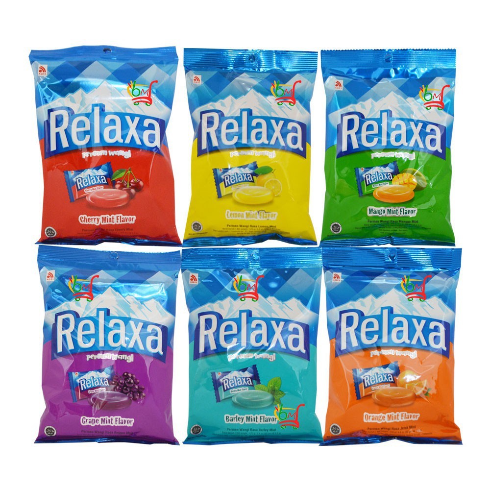 

PERMEN RELAXA 125 GRAM ( ISI 50 BUTIR ) / PERMEN MINT / ALL VARIAN