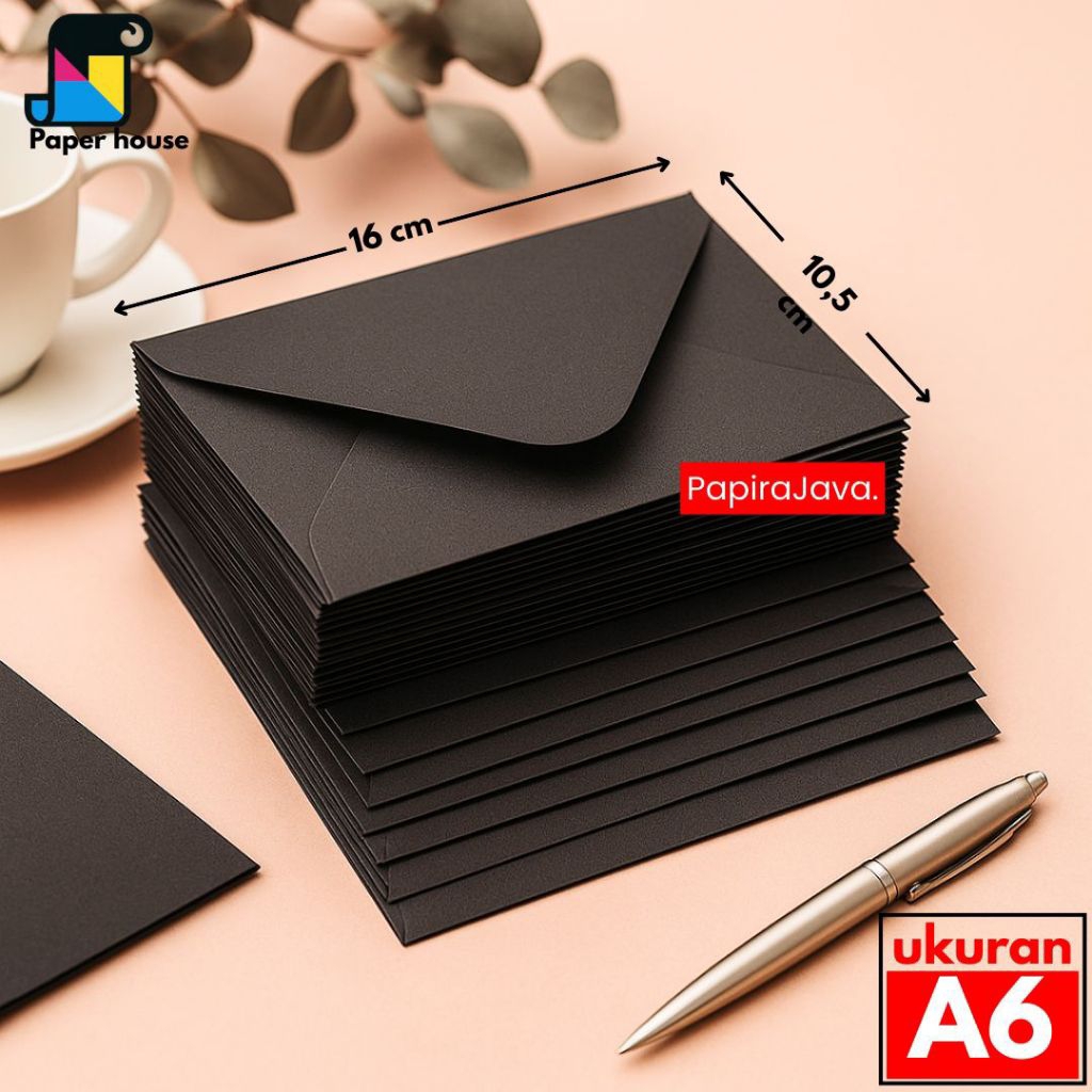

Amplop Black Paper / Amplop Ukuran A6 / Amplop Kondangan / Amplop Premium