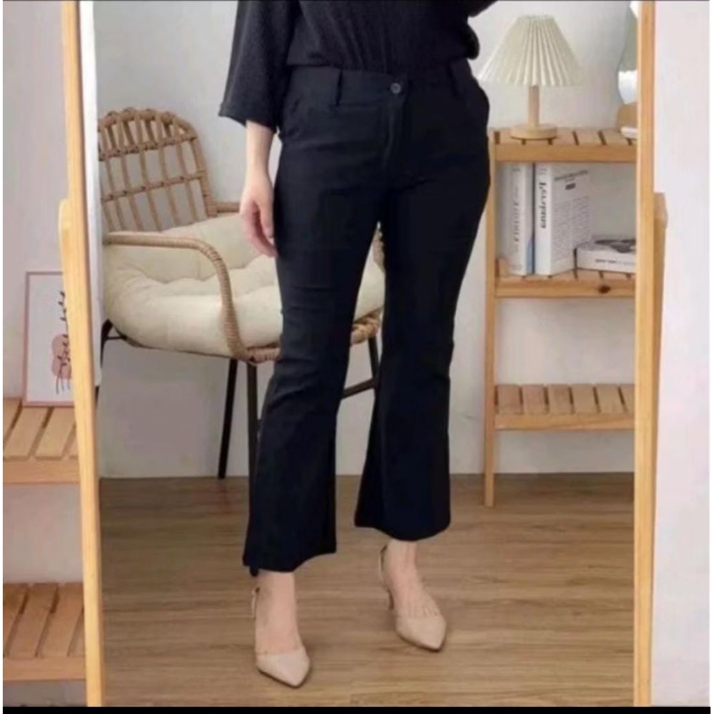 Celana Katun Cutbray Wanita