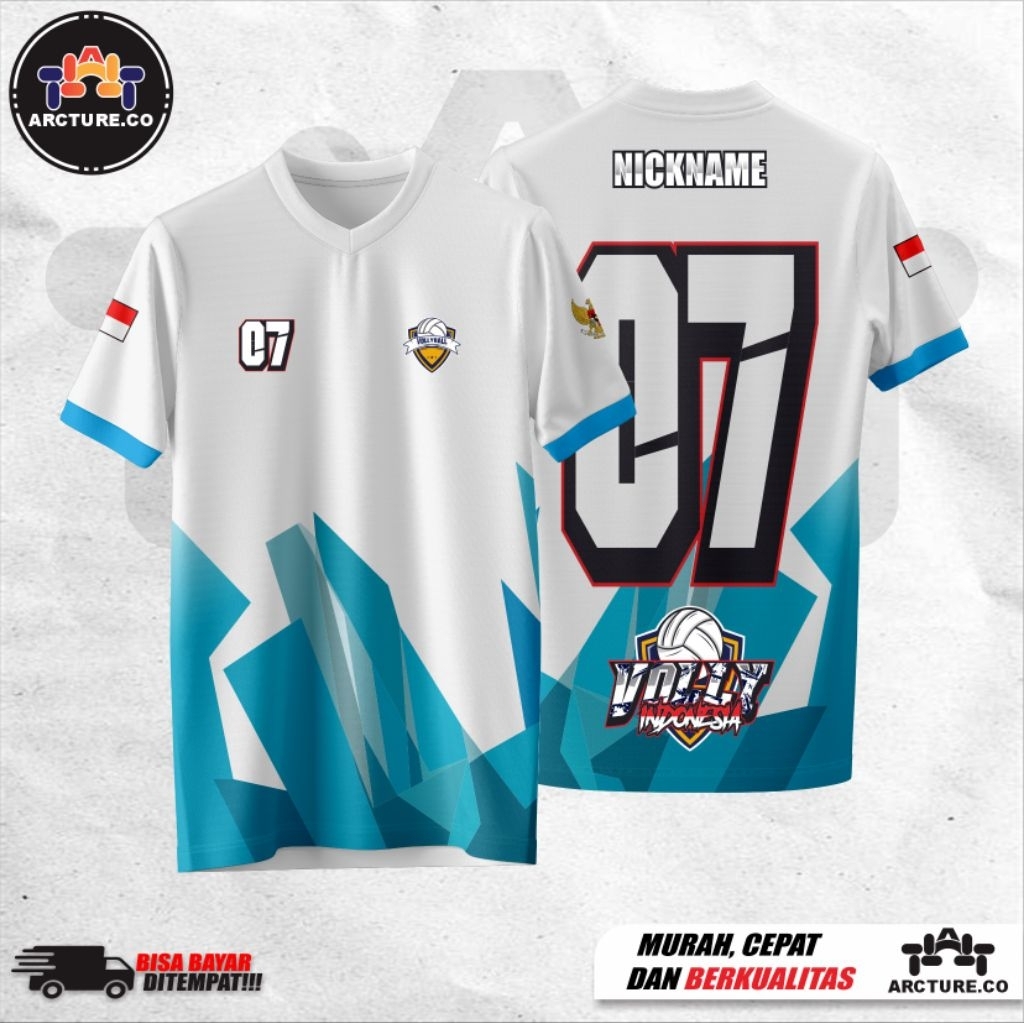 Jersey Volly/Jersey Volly Custom Desain Sport