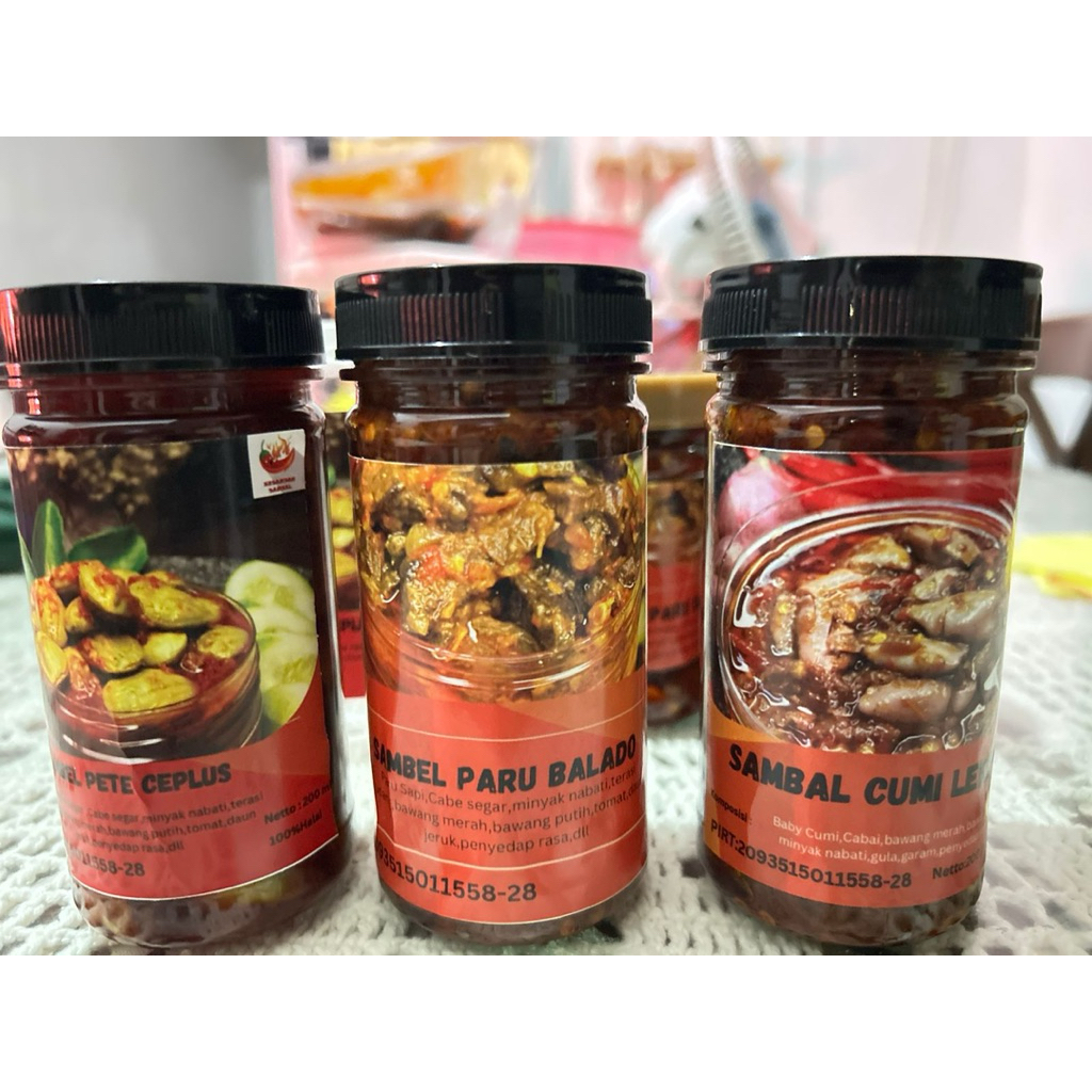 

Sambal paru balado 200gr