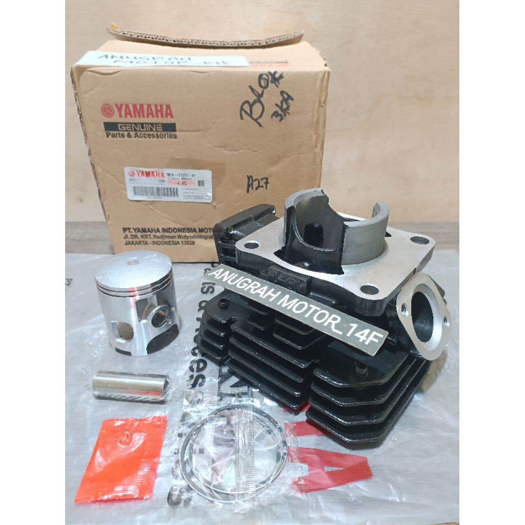 Blok Seher Komplit Yamaha RX KING 2-TAK 135cc Rx King 3KA YP-1 Ori Thailand