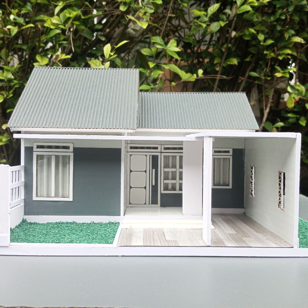 Maket/Miniatur Rmah Modern
