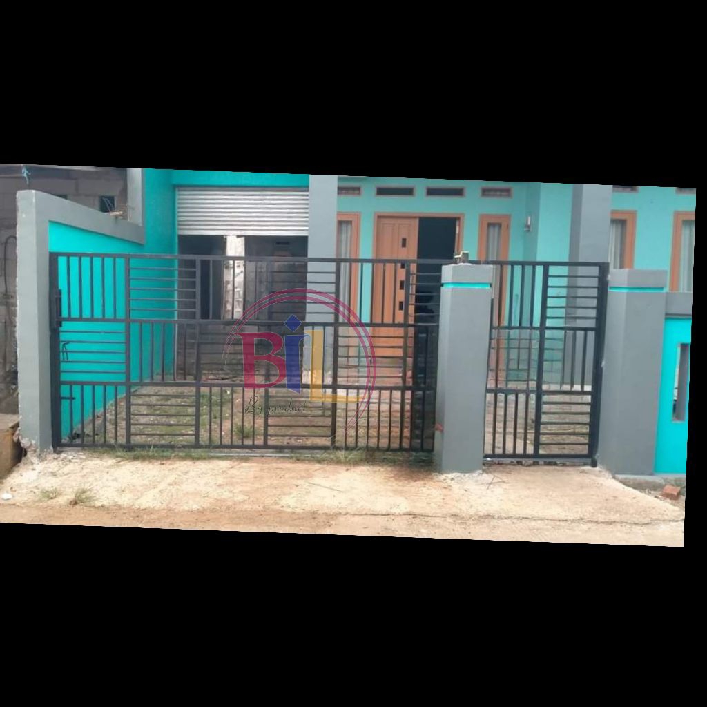 Pagar besi minimalis . Pagar besi . Pagar