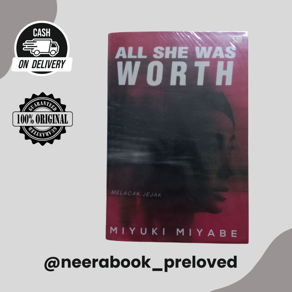 [Preloved] All She Was Worth//thriller
