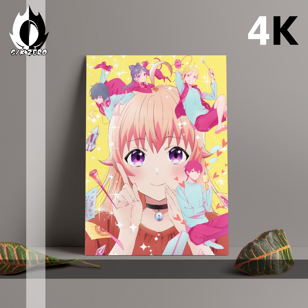 Poster size A3 Anime Paling Lengkap - Witch Watch (4K)