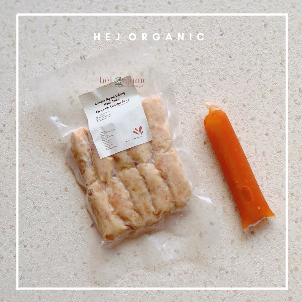 

Lumpia Ayam Udang Kulit Tahu Organik Gluten Free Egg Free