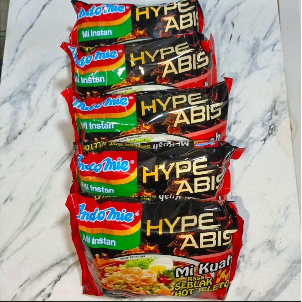 

Indomie rasa Seblak Hot Jeletot - 5 Pcs