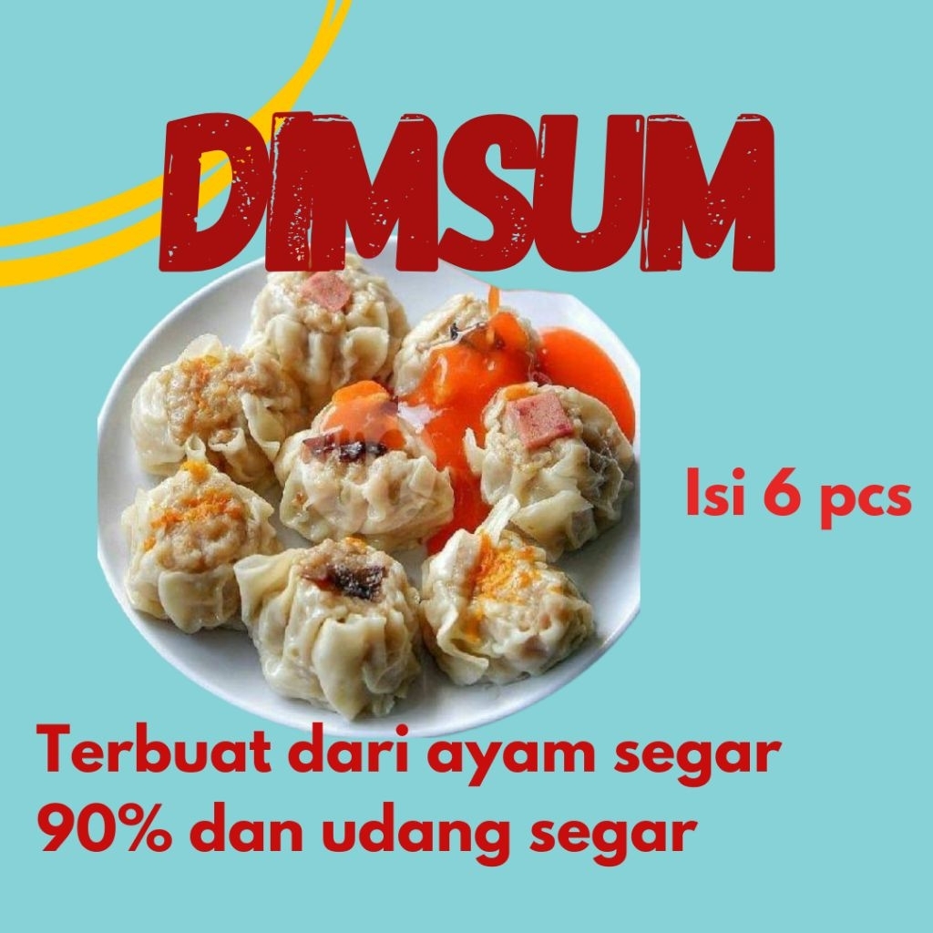 

Dimsum full ayam dan udang