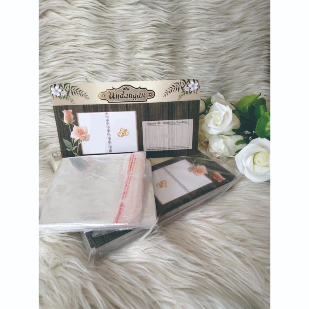 ERBA 88217 Blangko KOSONG Undangan + plastik opp