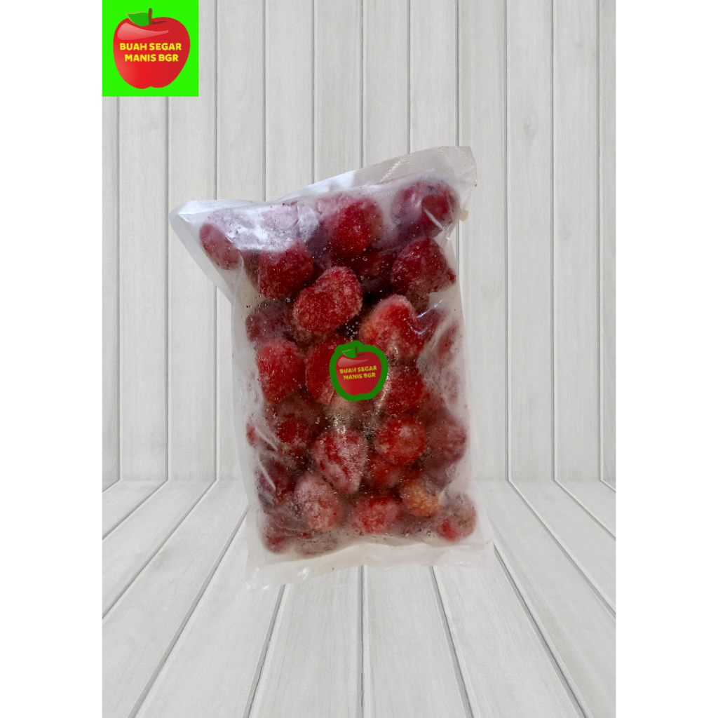 

STRAWBERRY BEKU / BUAH STRAWBERRY MANIS / ALAMI MANIS 500GR