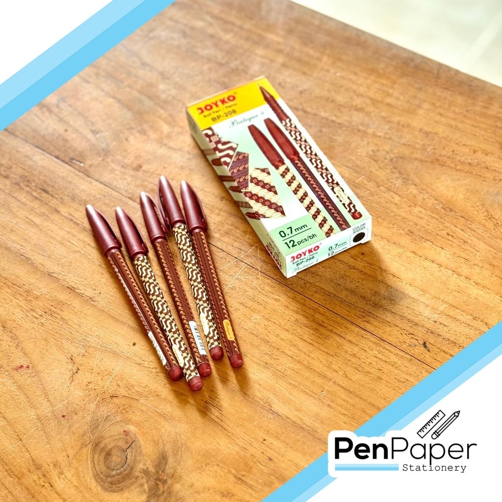 

Ballpoint JOYKO Batik BP-208 Hitam Bolpoin Bolpen Pulpen