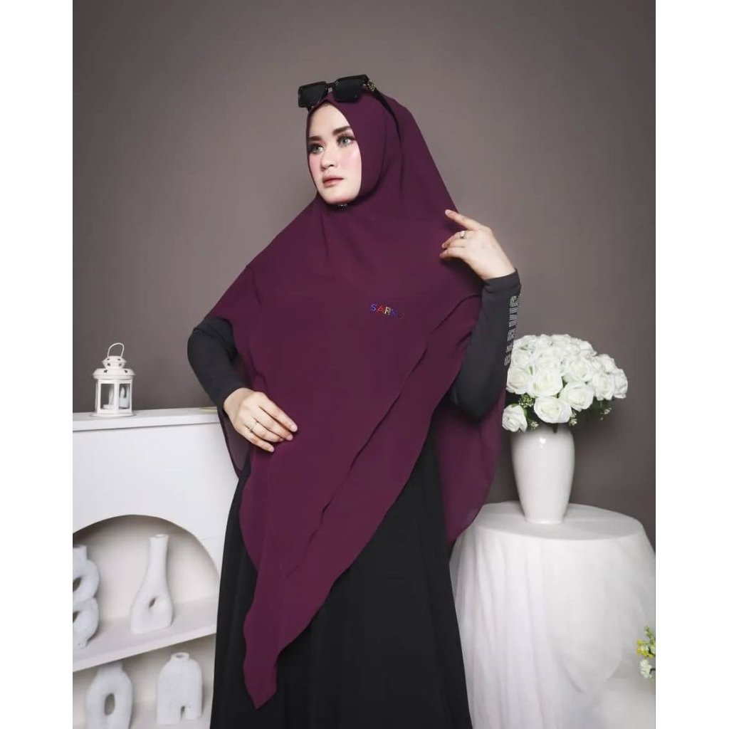balqest khimar original Sarkis hijab