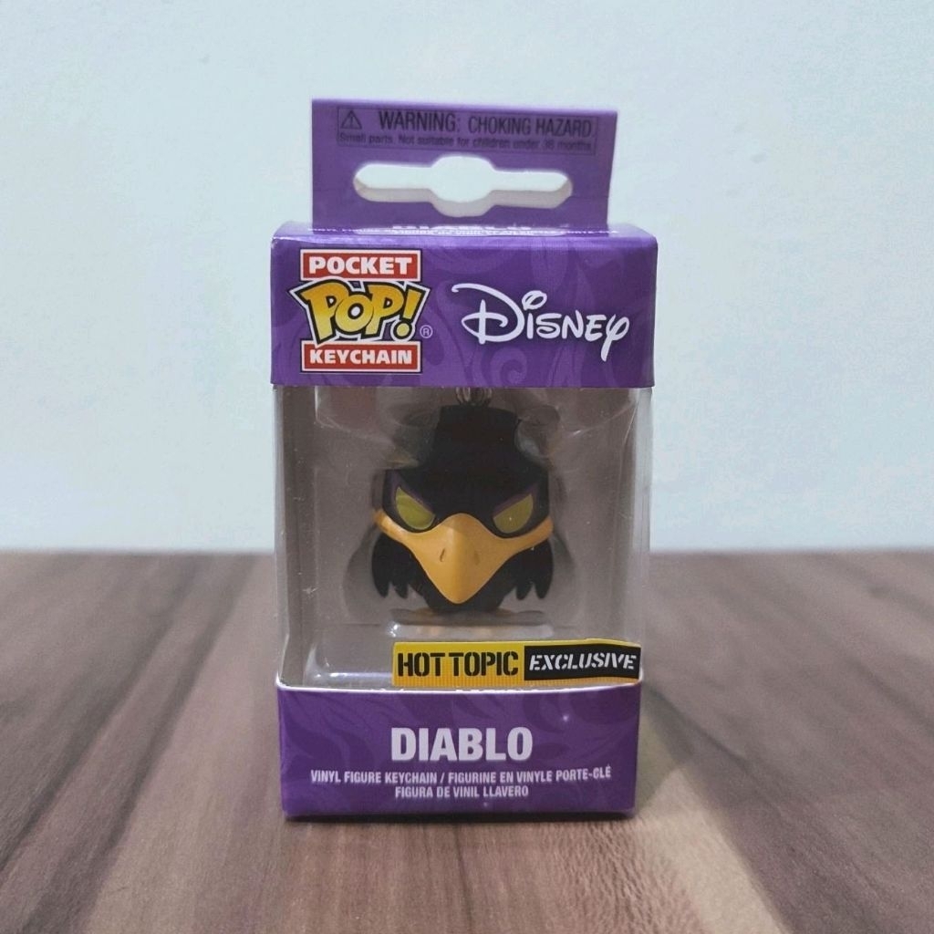 FUNKO Pocket Pop Keychain Disney Hot Topic Exclusive - Diablo