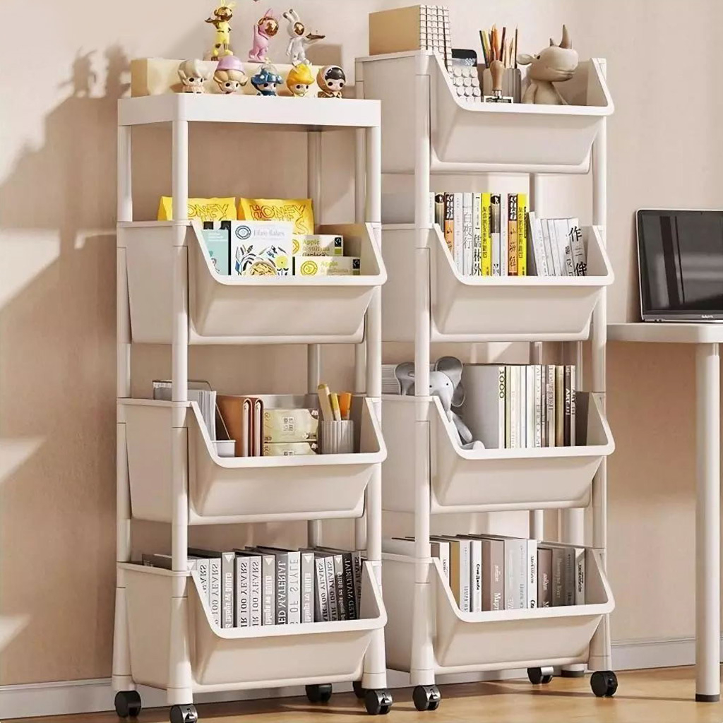 Best Rak susun serbaguna Rak buku Rak mainan anak Rak plastik susun Rak susun bayi lucu Rak buku