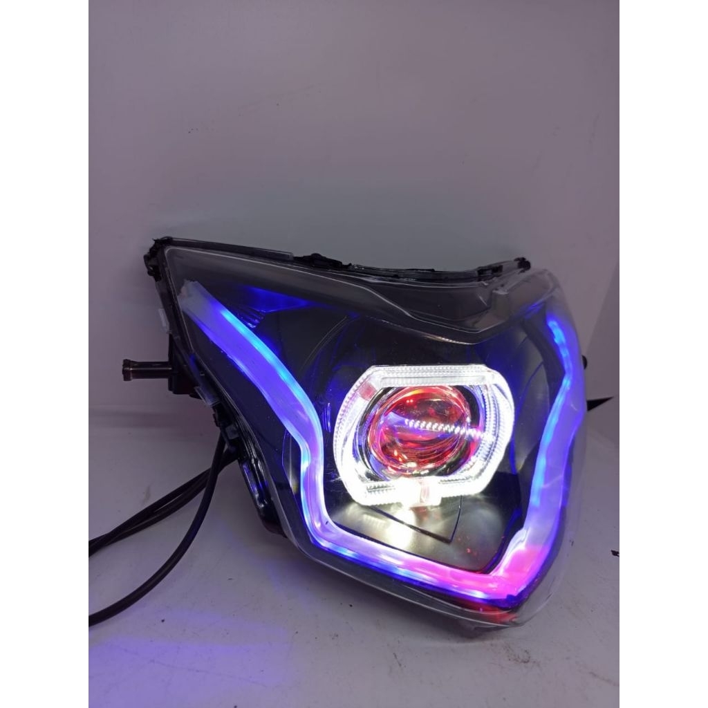 LAMPU MX NEW 135 BILLED CUSTOM ALIS RUNING