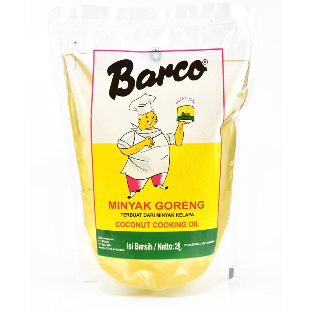 

Minyak Goreng Kelapa Barco Pouch 2 L