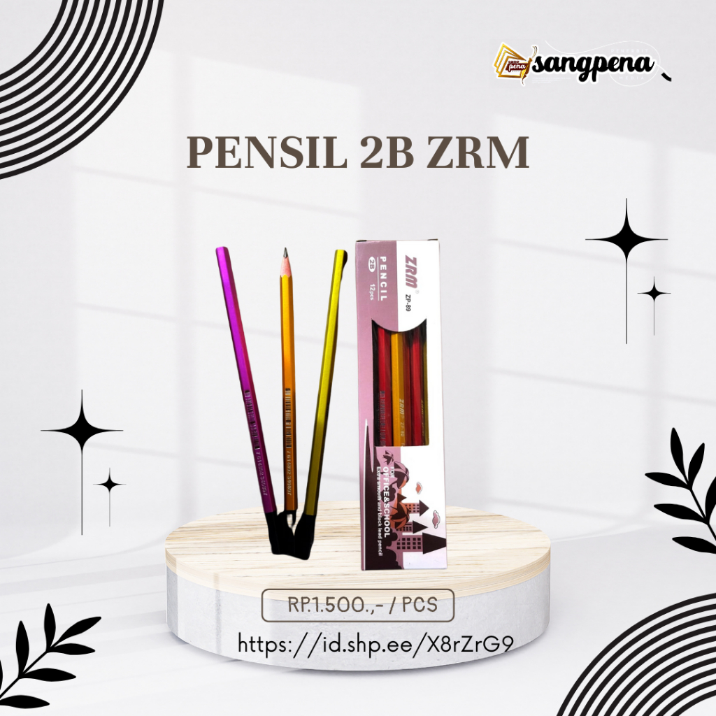 

pensil 2b zrm