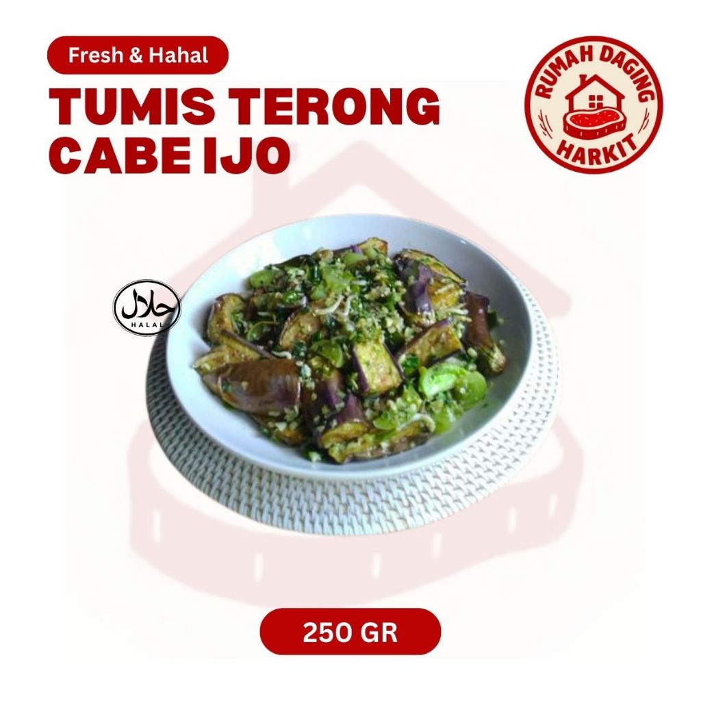 

Sayur Tumis Terong Cabe Ijo 250gr Kab Tangerang