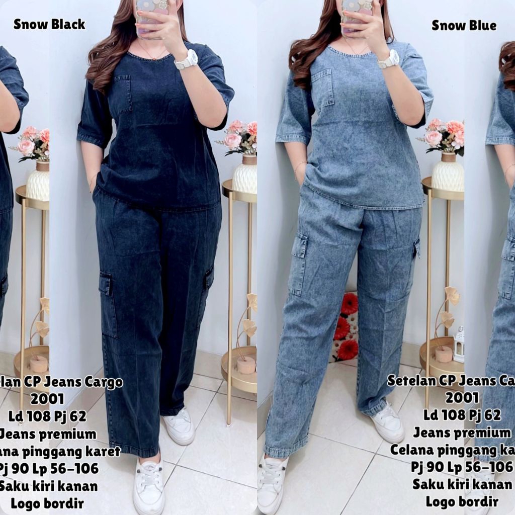 Setelan 2001 Setelan CP Jeans Cargo - GF