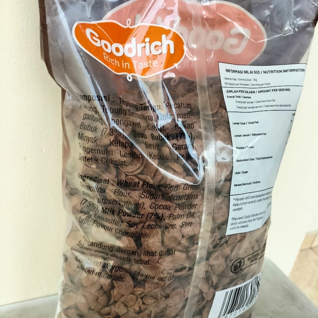 

Ygshop17 Goodrich Go Krunch Rasa Coklat Kemasan 1Kg