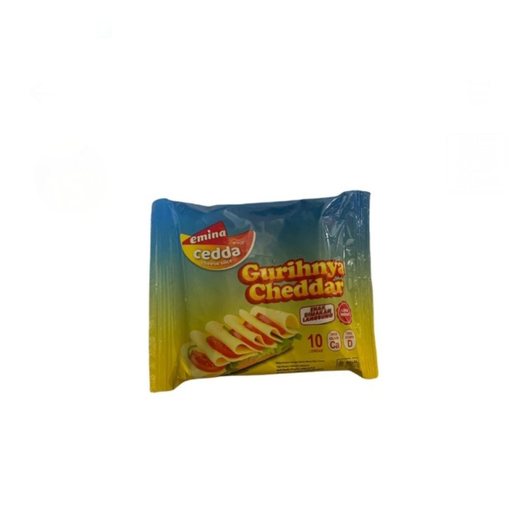 

Emina cheese slice cheddar 10's pack