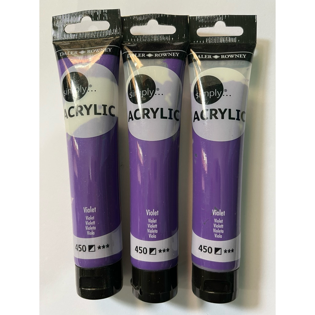 

cat acrylic simply 75 ml violet