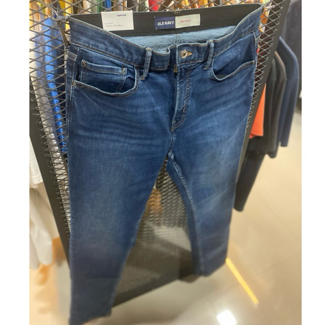 Slim Fit Jeans Old Nav1 Bue Pria