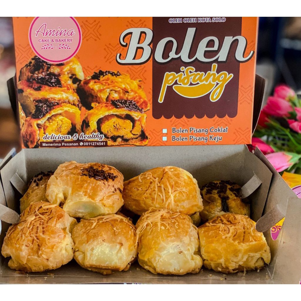 

Bolen Pisang (Coklat dan Keju)