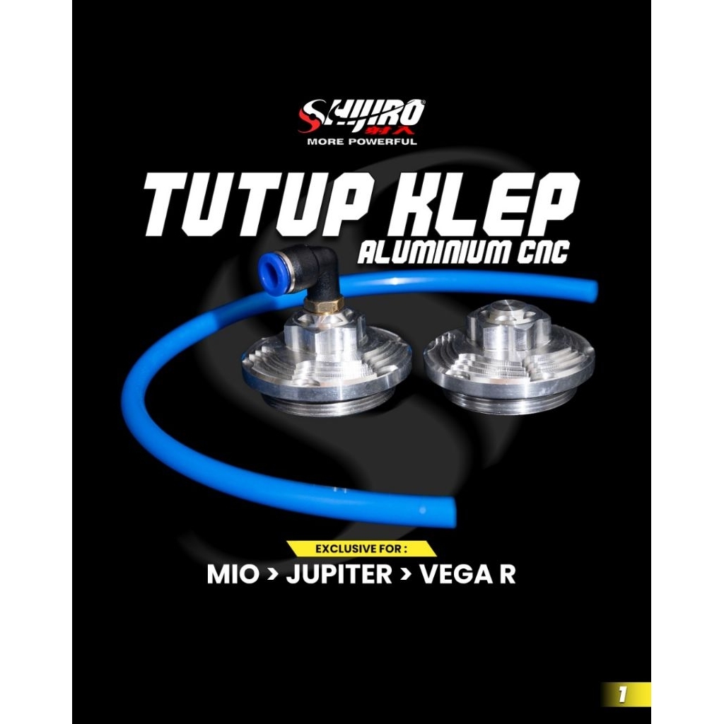 Tutup klep dan tutup sentrik mio sporty dan mio smileSHIJIRO RACING