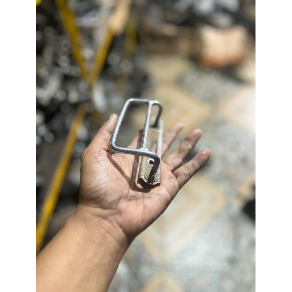 Besi Pelindung Knalpot Tameng Chrome Honda Tiger revo Revo Ori