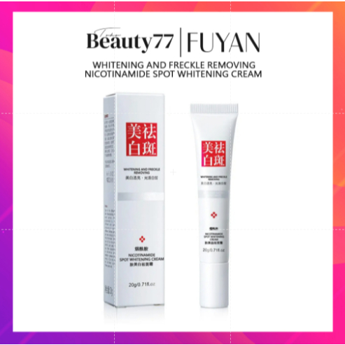 FUYAN SPOT WHITENING CREAM 20gr PENGHILANG FLEK HITAM