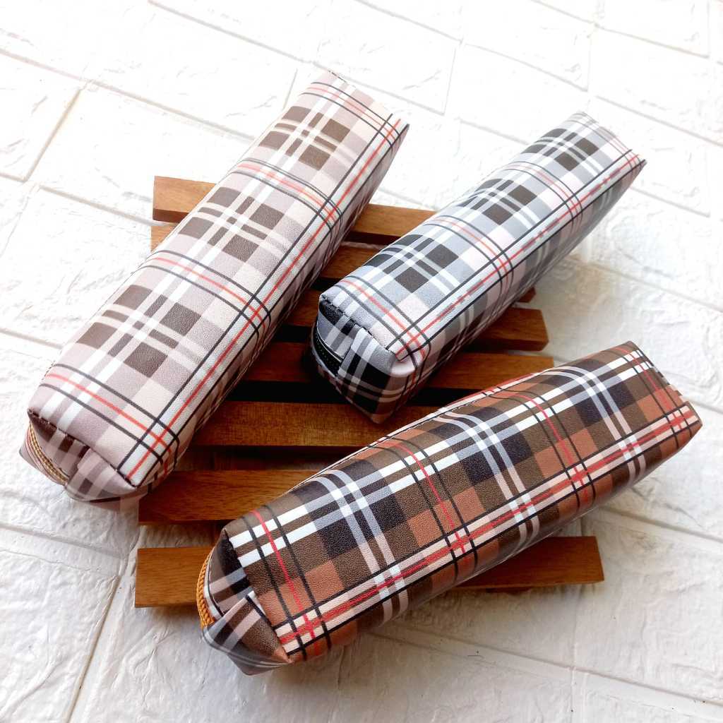 

Kotak Pensil Mini Zipper Anak Remaja Motif Kotak Tepak Pensil