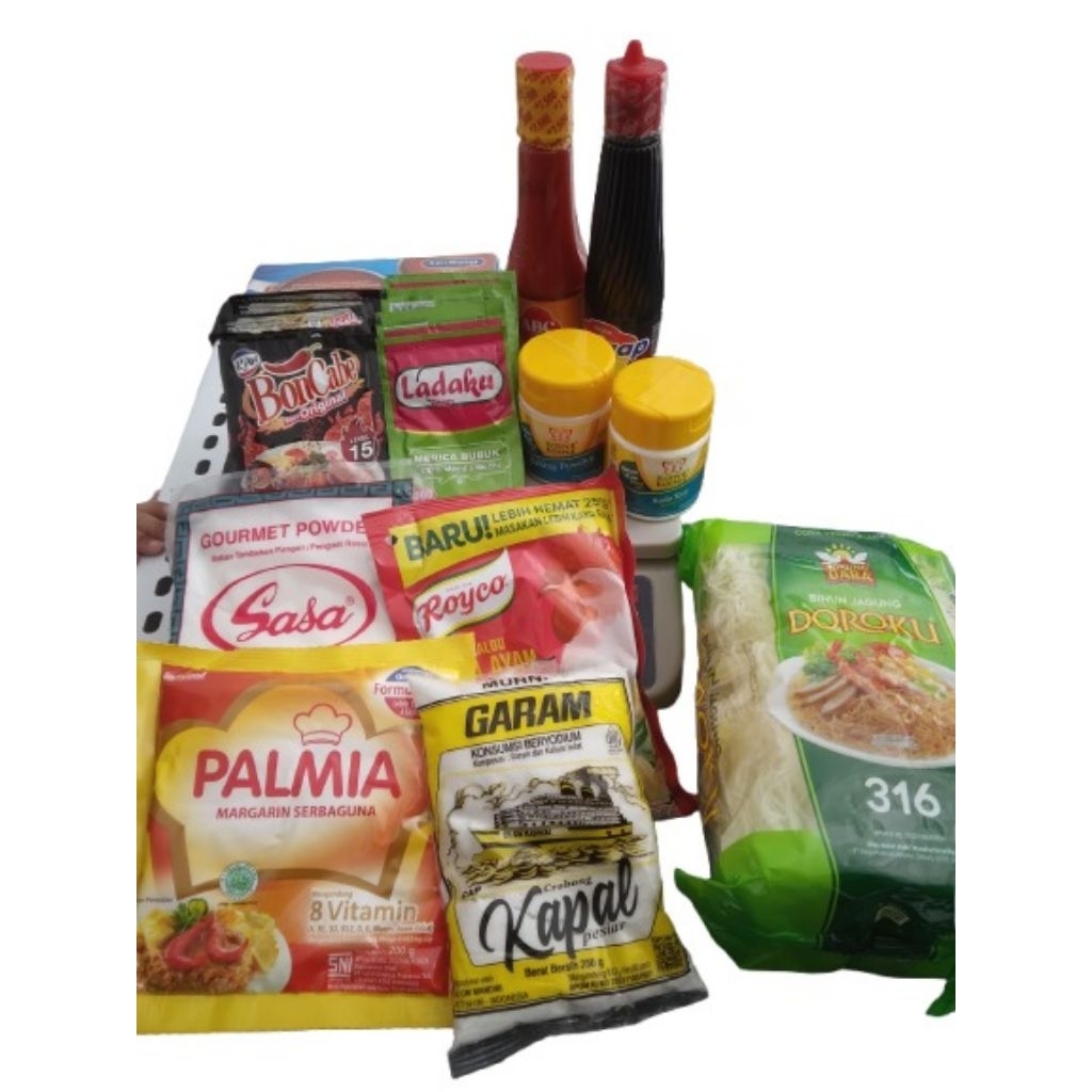 

paket sembako bumbu masakan