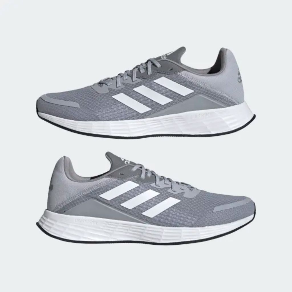 Running Shoes Adidas Duramo SL Grey Sepatu Lari Original 100%