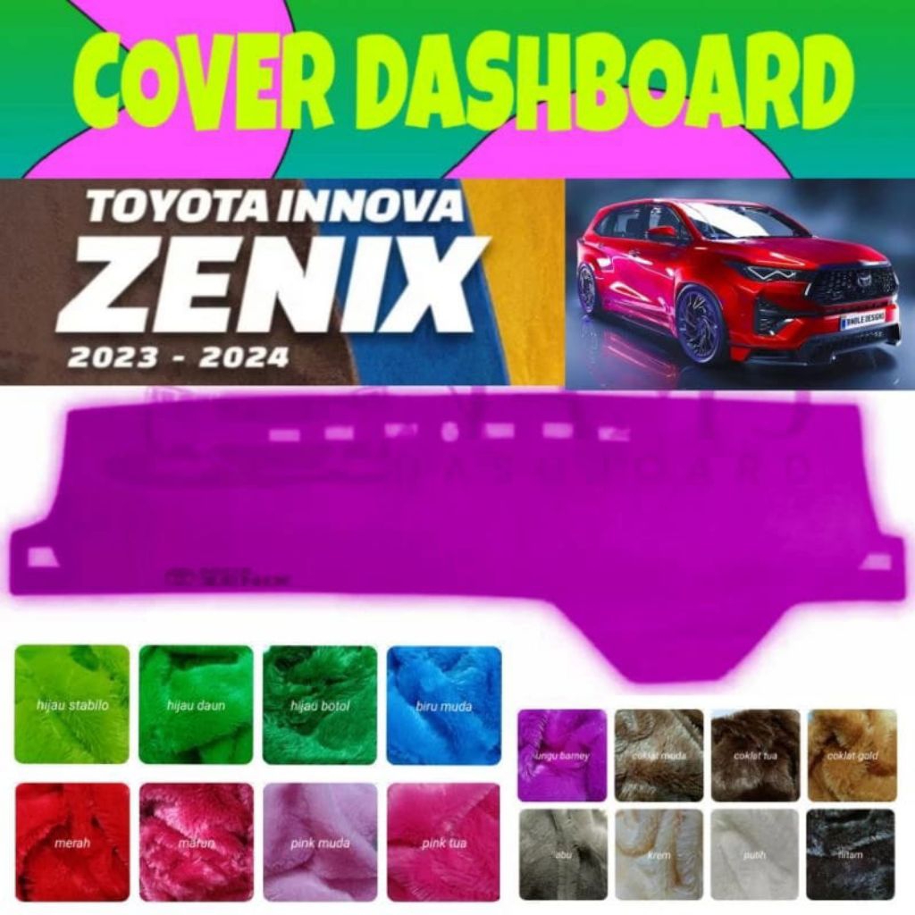Alas Dashboard mobil innova Zenix Bulu Rasfur