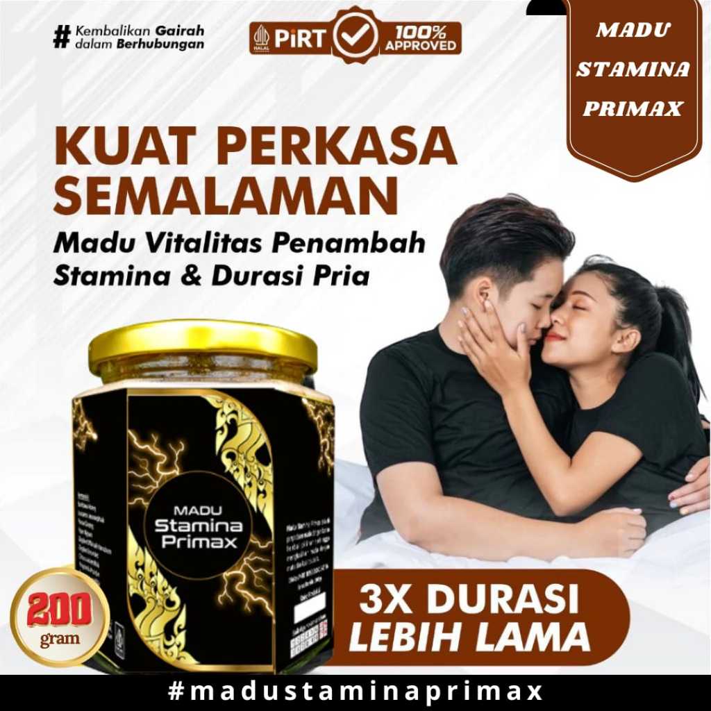 

Madu Staminasi & Durasi Pria Premium Primax - Suplemen Stamina Dewasa Ori PIRT