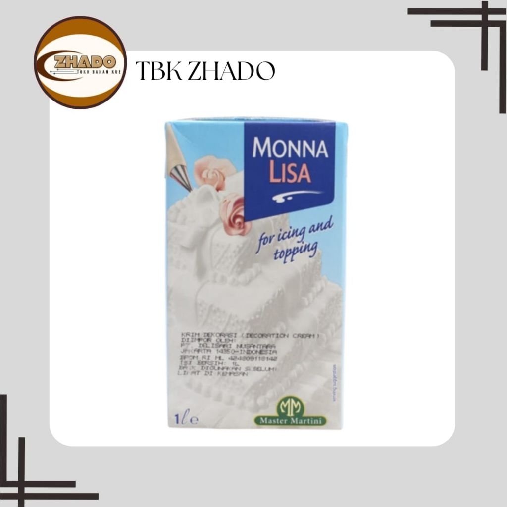 

Monna Lisa Whipping Cream 1liter