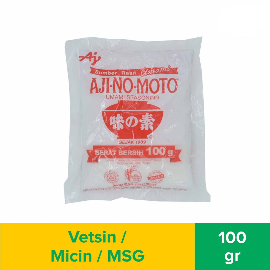 

AJINOMOTO BUMBU MASAK 100 GR Rasa Enak