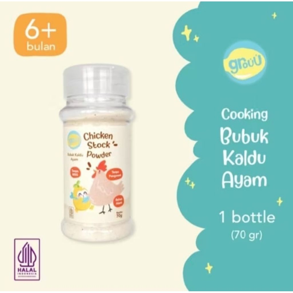 

GROUU - COOKING POWDER CHICKEN STOCK 70gr