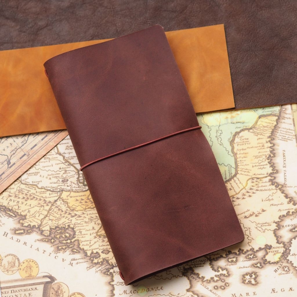

Travelers Journal, journal planner, Leather Cover Book