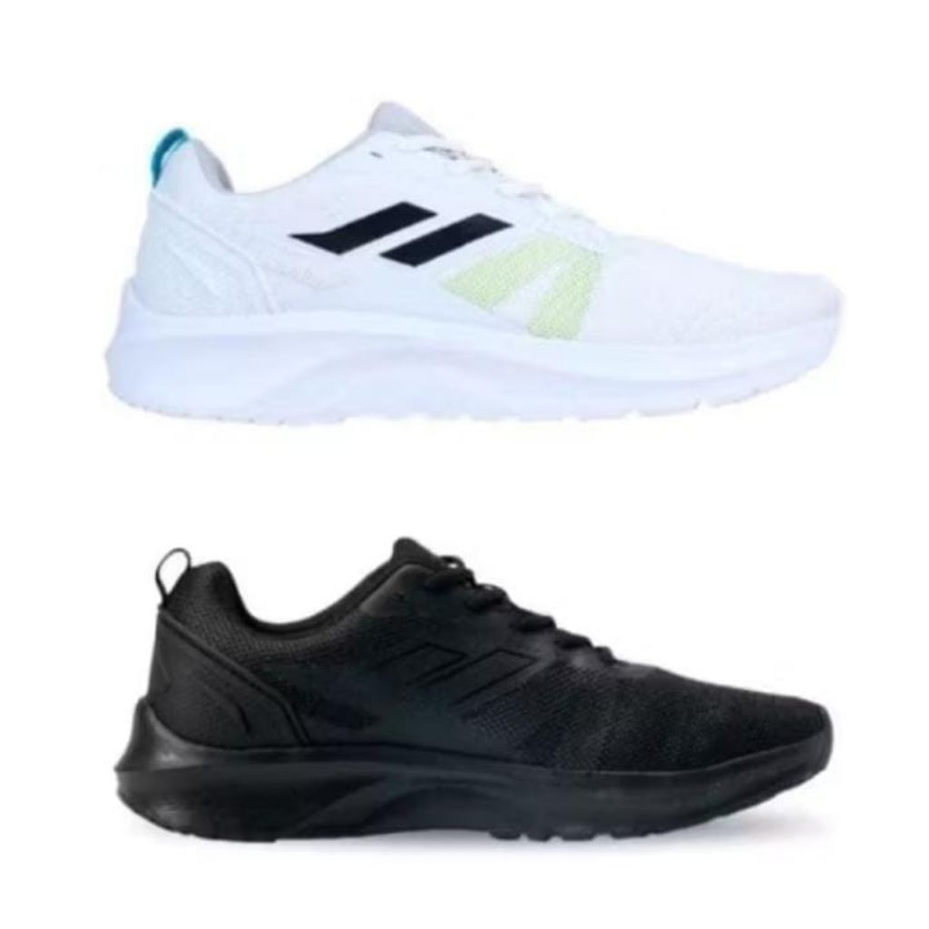 Mills –BLAZER- BLACK, WHITE NEON- Sepatu lari /Running /Trail Run / Basket /BTS Futsal Football Casu