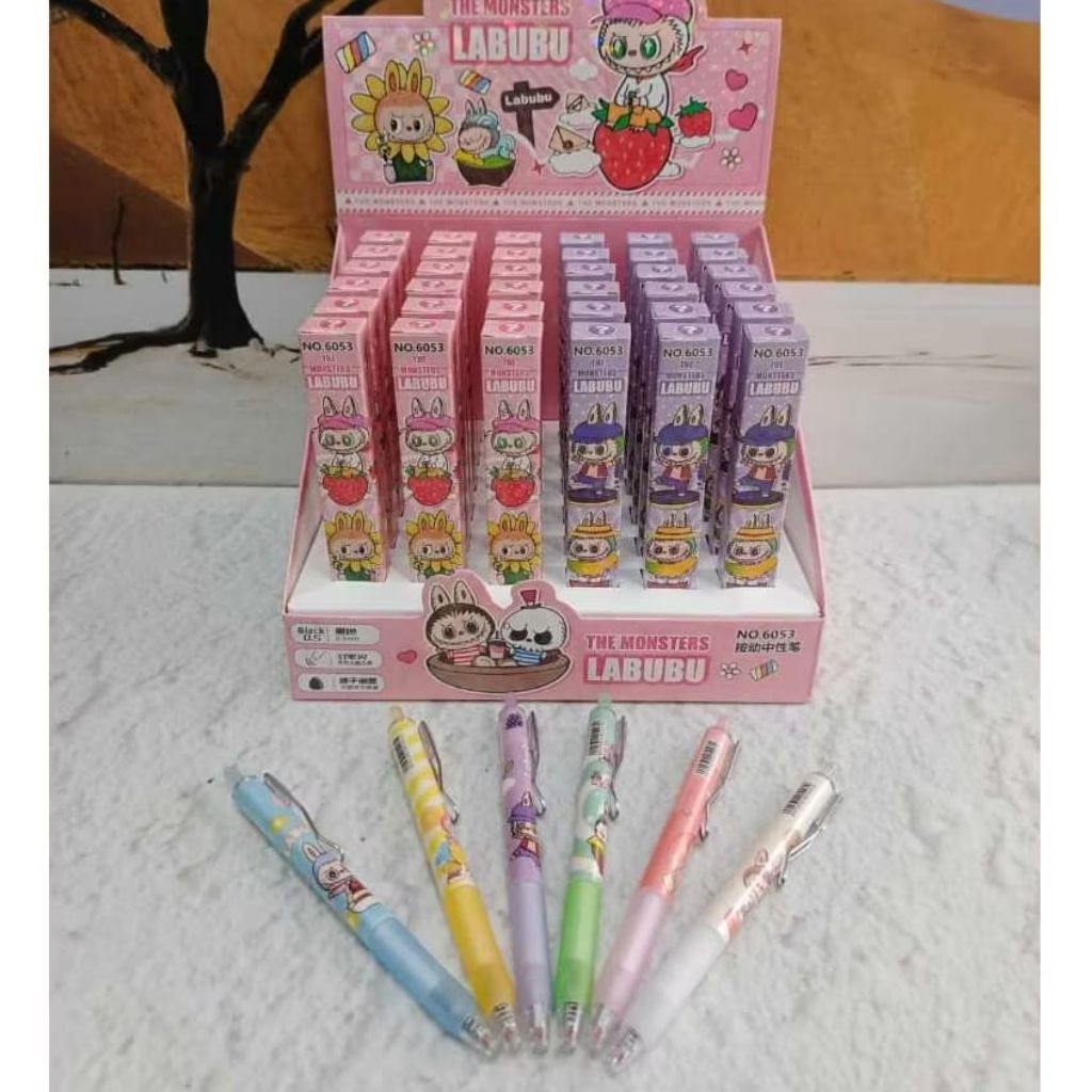 

PEN GEL LABUBU MONSTER TEARS POP MART SANRIO PULPEN POKEMON