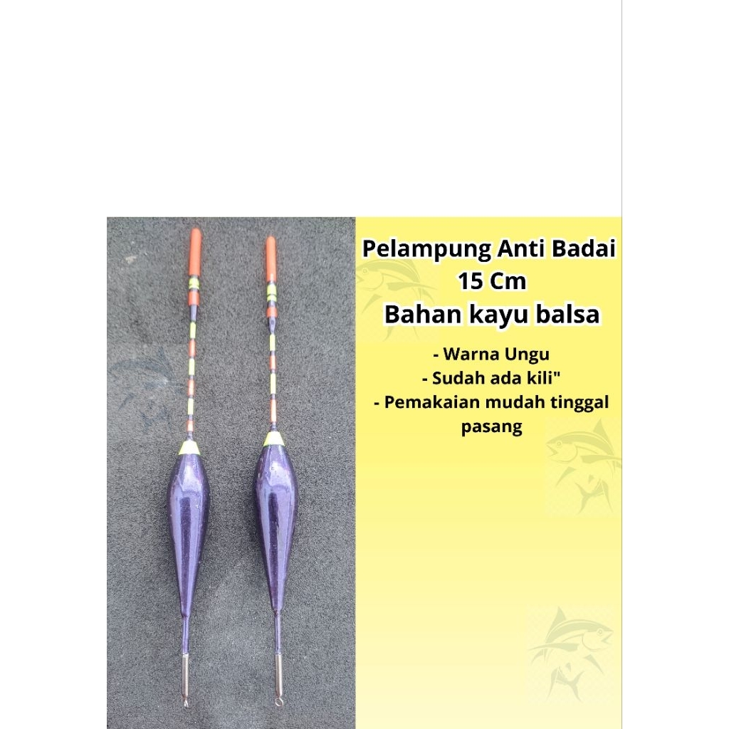 Pelampung Anti Badai 15 cm