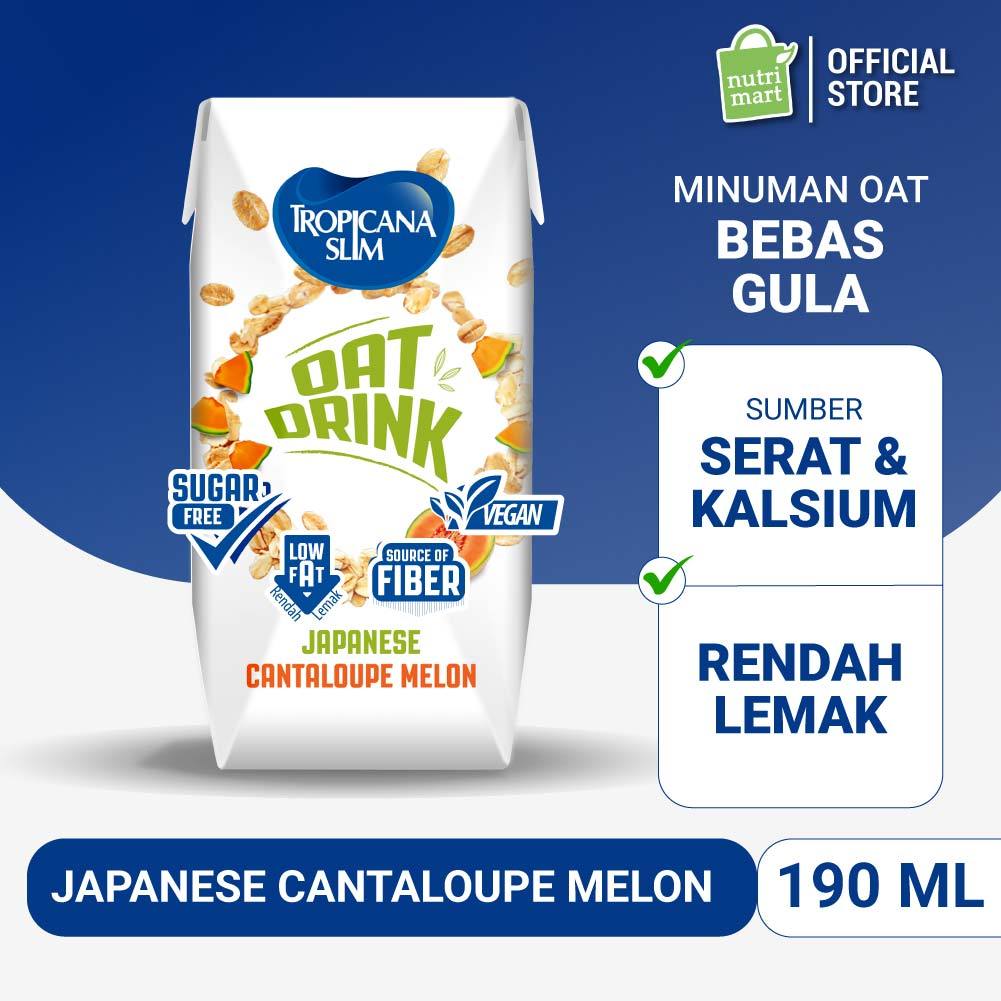 

1 Pack - Tropicana Slim RTD Oat Drink Melon 190 ml - 1 pcs
