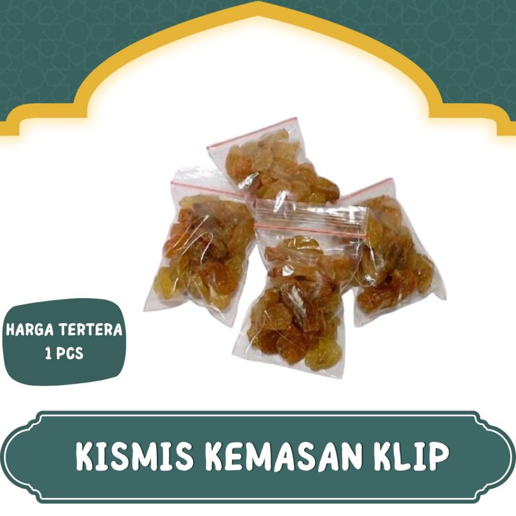 

OLEH OLEH HAJI DAN UMROH KISMIS KEMASAN KECIL I KISMIS ASAM PERKLIP TAMBAHAN PAKETAN OLEH OLEH HAJI