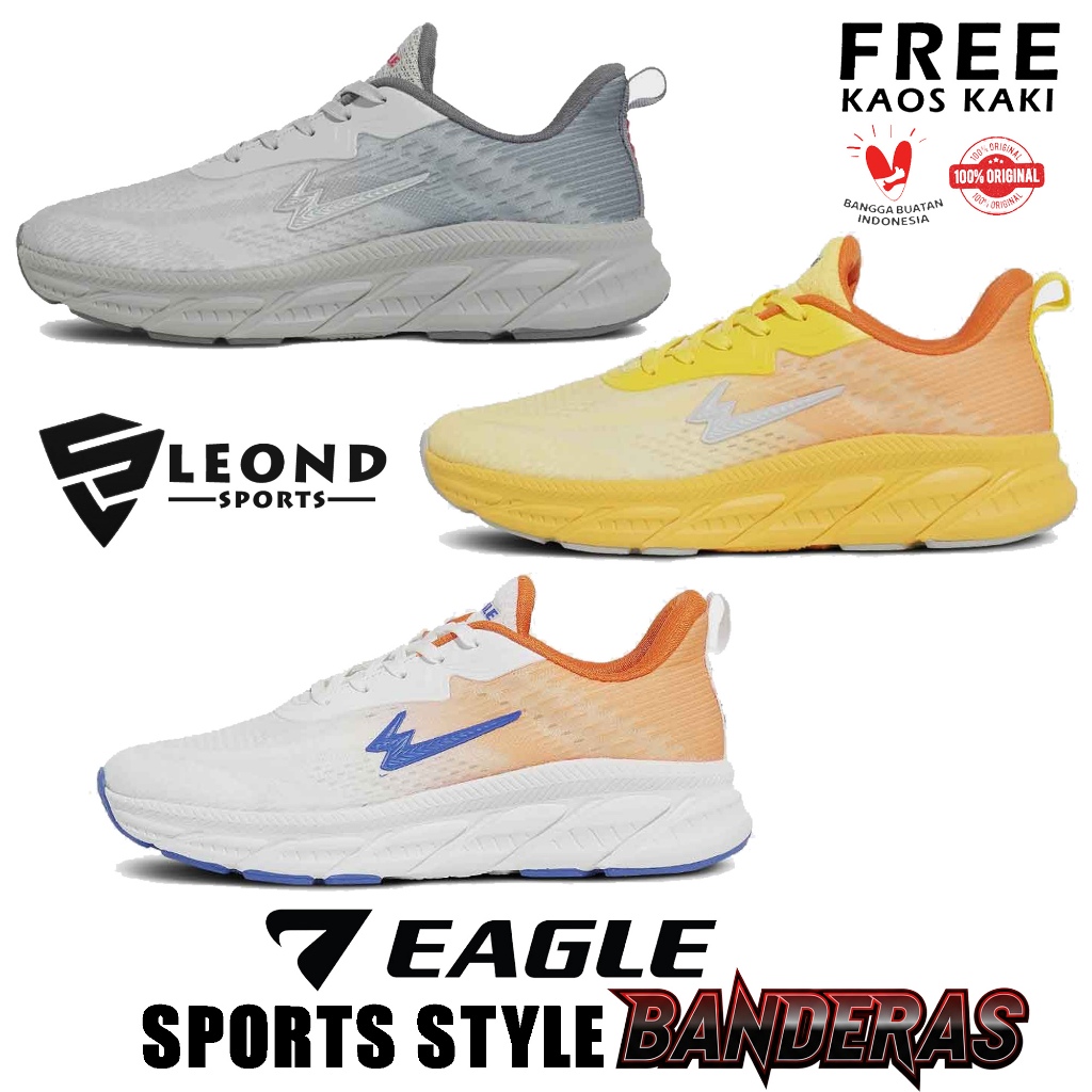 Sepatu Lari Sport Style Eagle Banderas Original Sepatu Lifestyle Eagle Banderas Terbaru