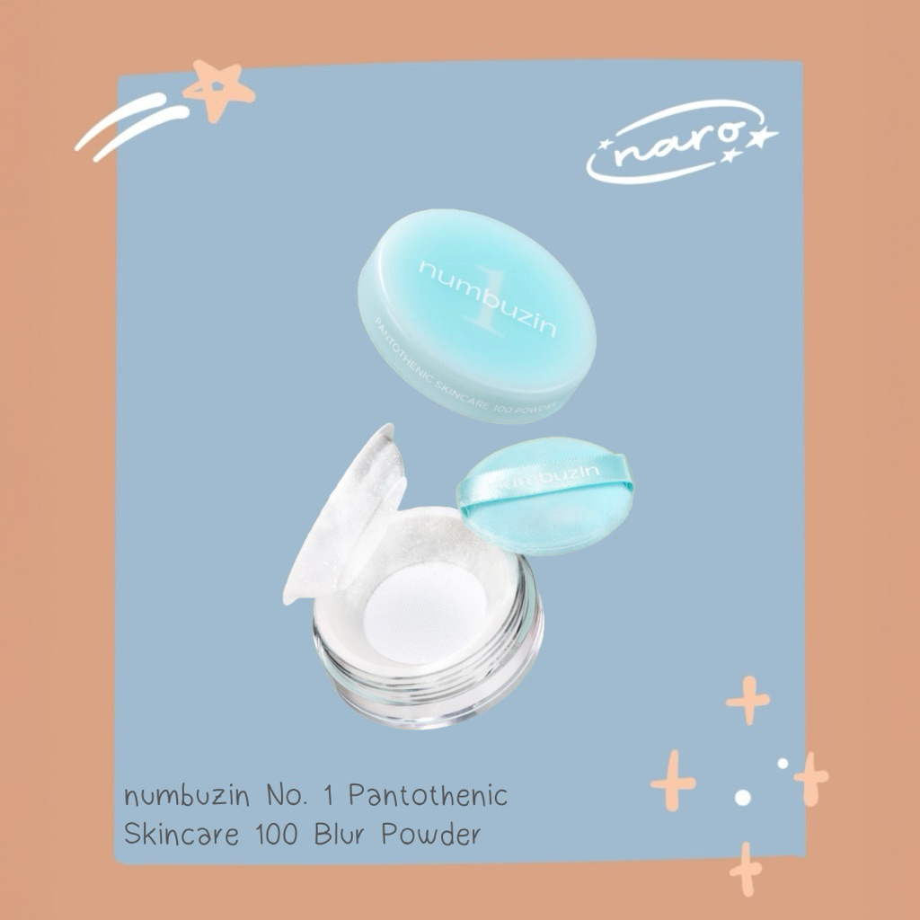 numbuzin No. 1 Pantothenic Skincare 100 Blur Powder